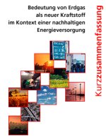 Bedeutung von Erdgas als neuer Kraftstoff im Kontext einer nachhaltigen Energieversorgung / Download bei: www.erdgasfahrzeuge.de