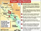 Infografik: Irak: Angriffe auf US-Soldaten; Großansicht [FR]