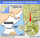 Atomtestgelände in Nordkorea