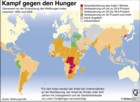 Hungerbekämpfung; Agrarsubventionen; Entwicklungspolitik; lokale Märkte / Infografik Globus 2417 vom Problem ko 