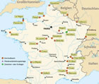 Atomanlagen in Frankreich