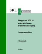 SRU-Sondergutachten: Erneuerbare_Stromversorung