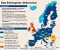 Schengen-Abkommen / Globus Infografik 10267 vom 15.05.2015