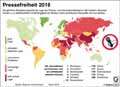 Pressefreiheit_Welt 2018: Globus Infografik 12447/ 04.05.2018